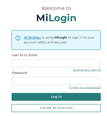 Mi Bridges Login